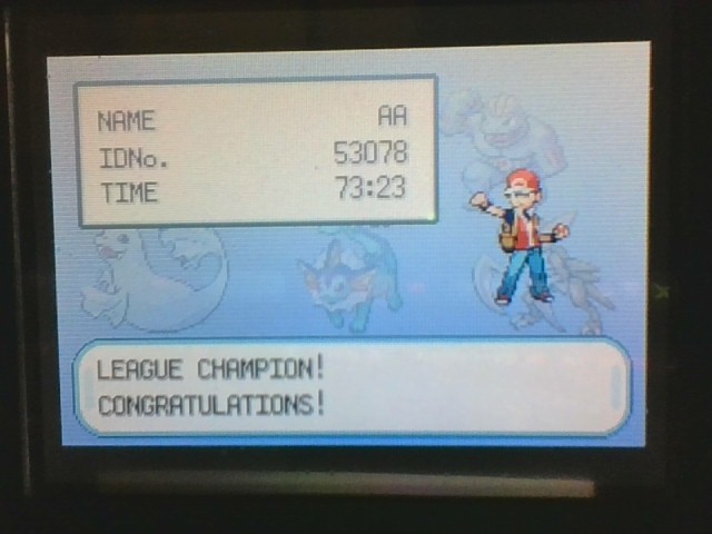 loganhawkey39's tweet photo. my Xharzard got me the win I'm A Pokemon Champion i've been playing Pokemon Fire Red For Years and Today i Finnaly Fininsh it https://t.co/OhNARBiyei