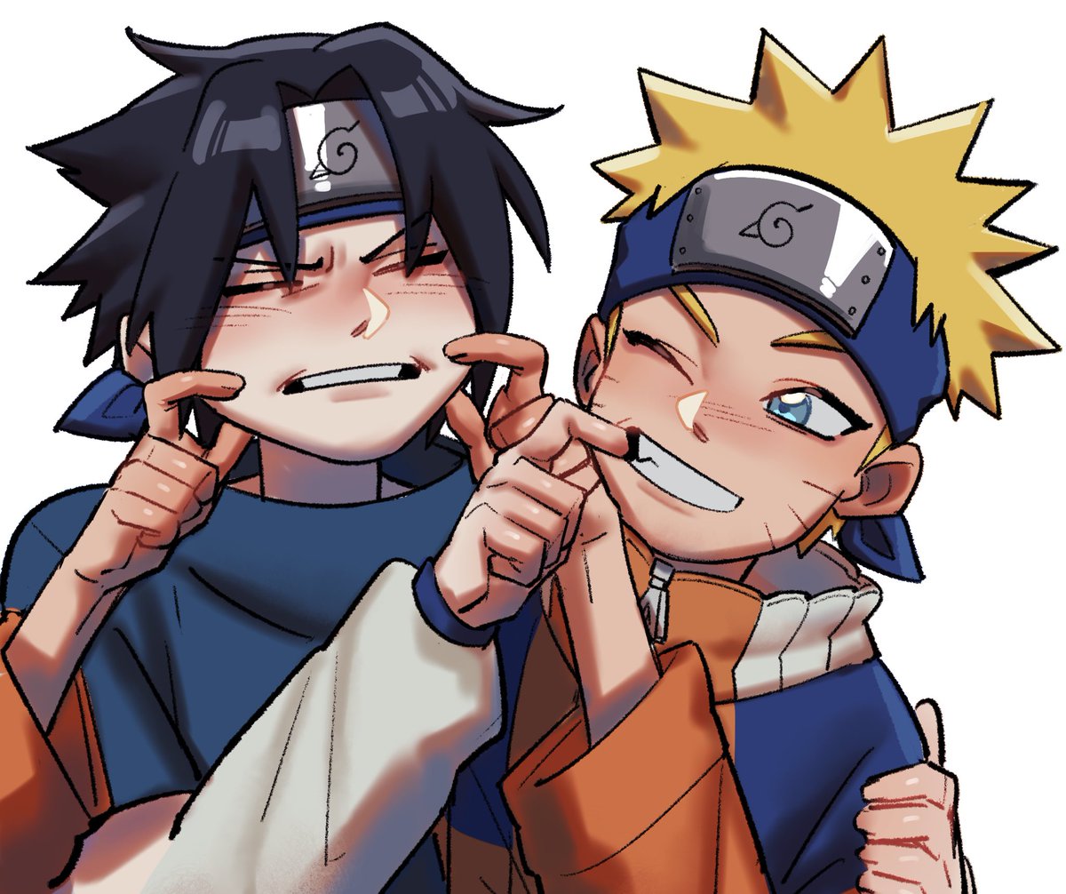 winteamelon's tweet photo. redrew my first sasunaru https://t.co/mOHRqlddbV