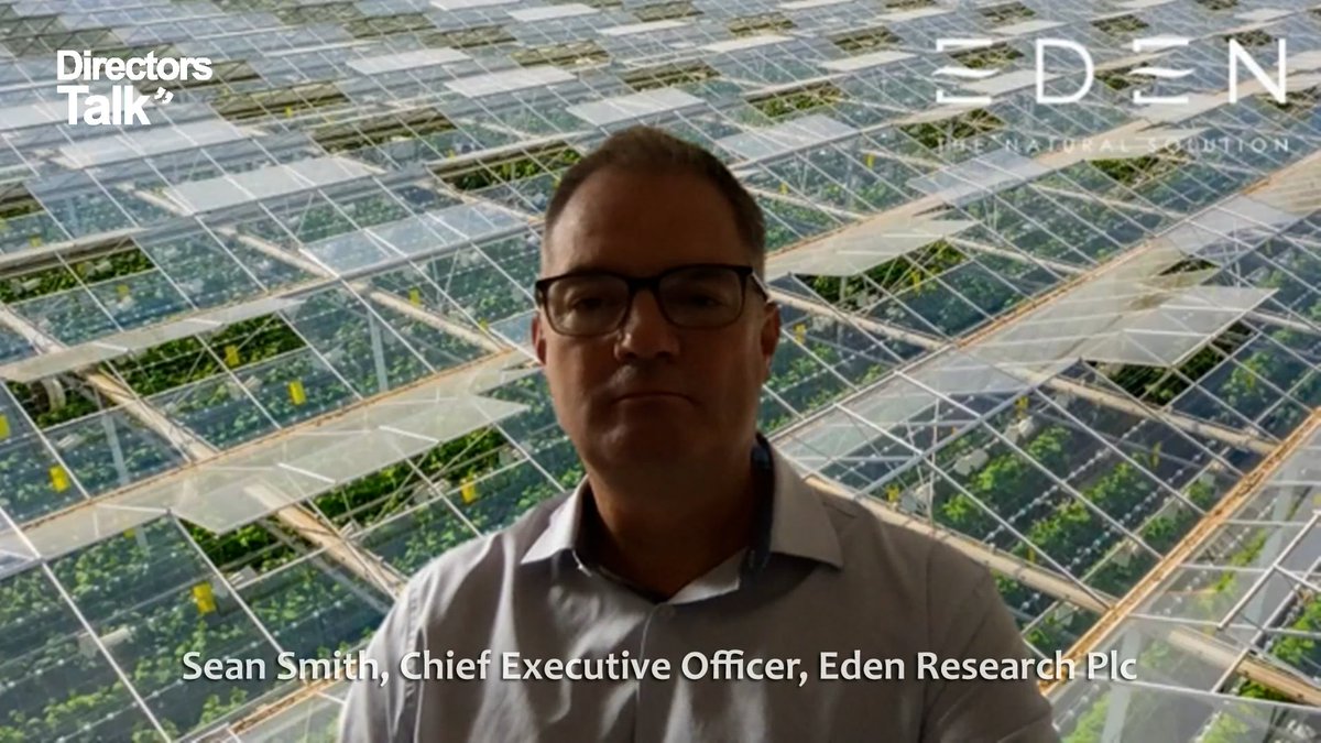 DirectorsTalk's tweet photo. '#EDEN Research seeing strong demand through the first half of the year (VIDEO)'
Link: https://t.co/fp1qoySrby
#Sustaine #Mevalone #CropProtection #SustainablePesticides #Biocides #Biopesticide #Pesticides #Investing #StockstoMention https://t.co/sZKlvK7jd3