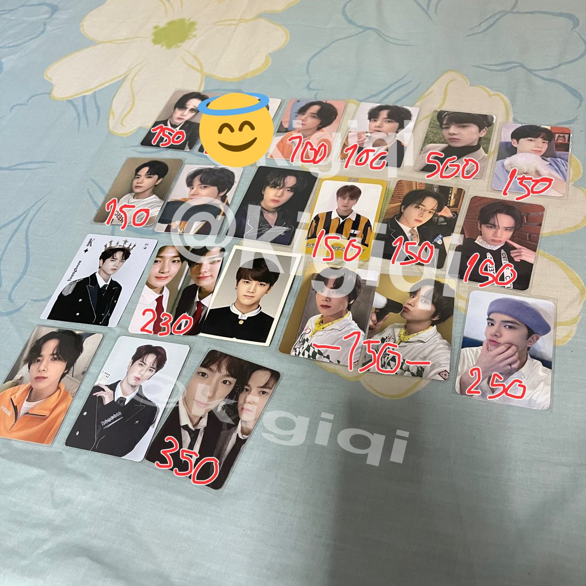 kigiqi's tweet photo. ปล่อยราคาตามภาพค่ะ 
ค่าส่ง + 40 ใส่กล่องค่ะ 

#ตลาดนัดtheboyz #ตลาดนัดหนุ่มดอกไม้ https://t.co/6okzlcP5BY