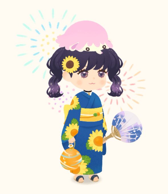 「fukumaru koito hair flower」Fan Art(Latest)