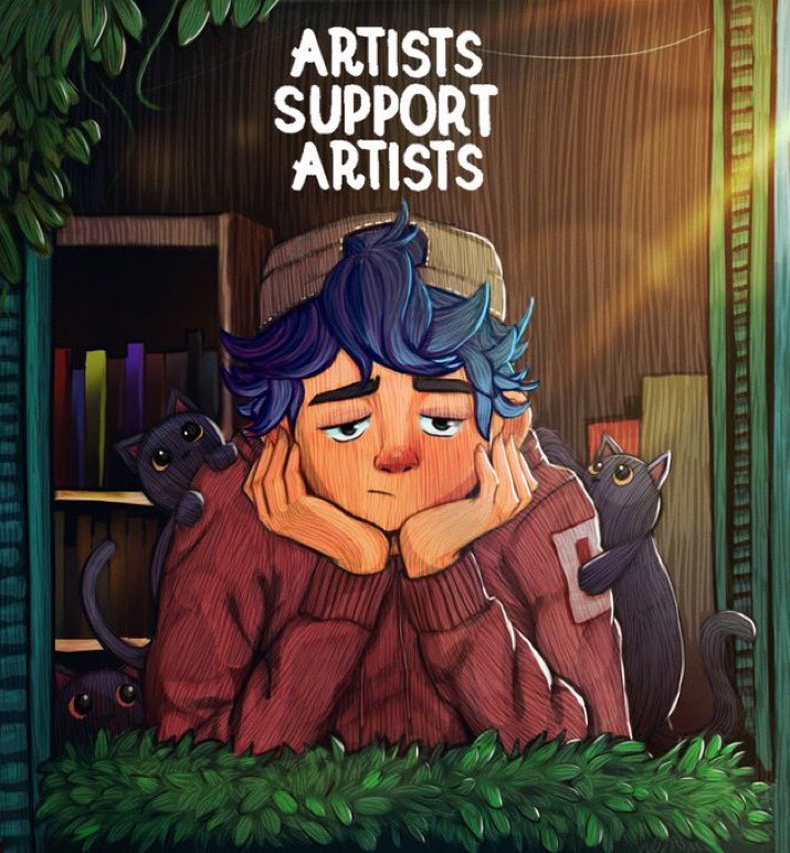 ✨✨ARTIST SUPPORT✨✨
1.Introduce yourself
2.Tell why you pursue art , and what kind of art you love to make, and show your best art! 
3. Tag an underrated artist
look through the comments you might get to know some new people!
#NFTCommunity #ArtistOnTwitter #NFTartist