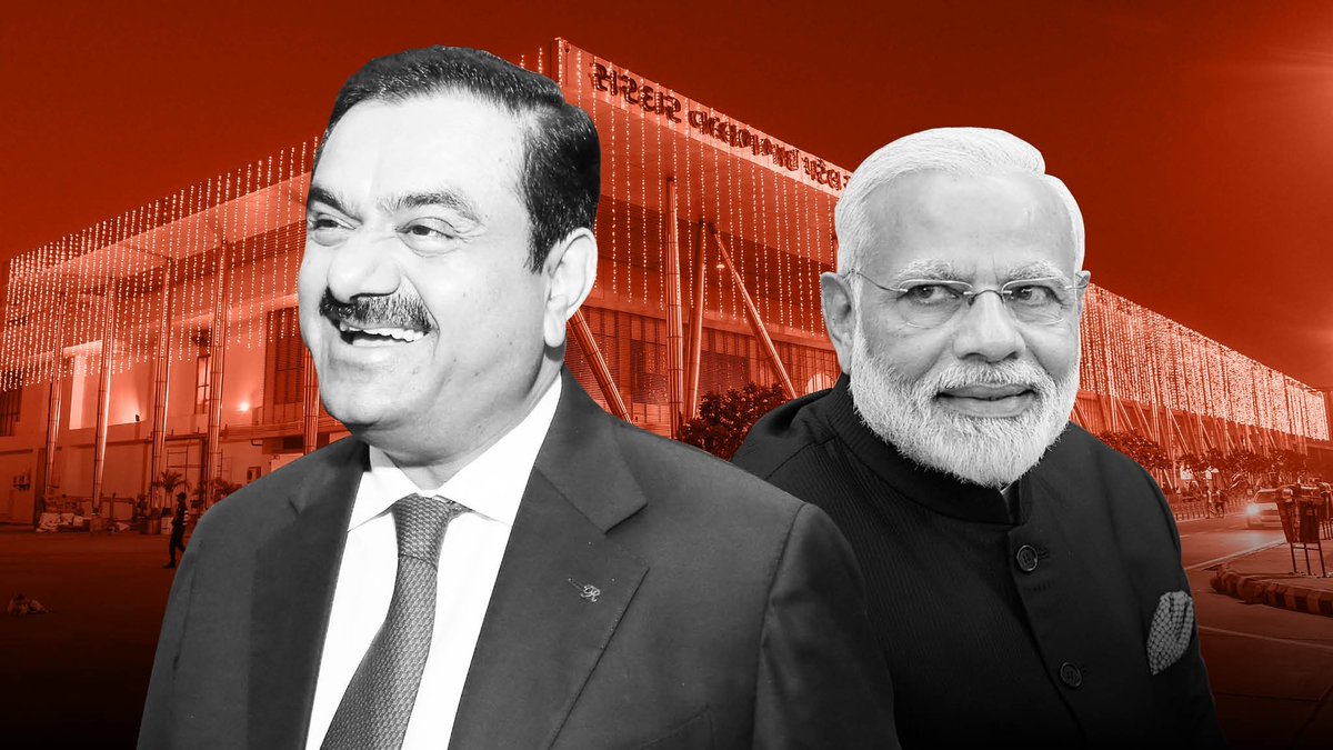INClusive_Minds's tweet photo. The Adani Group had loans totalling Rs 2.21 lakh crore at the end of FY 2021-22. 

If you earn Rs 50,000 per month, it will take you nearly 37 lakh years to earn that kind of money.

This is why credit research firm CreditSights has red-flagged it as deeply overleveraged. (1/4) https://t.co/hCmrQbqXVC
