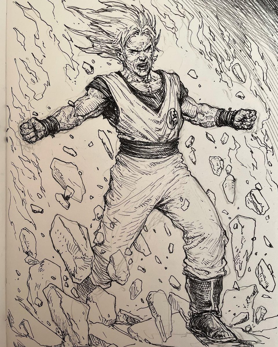 Goku by Karl Kopinski
https://t.co/L16usULB8q 