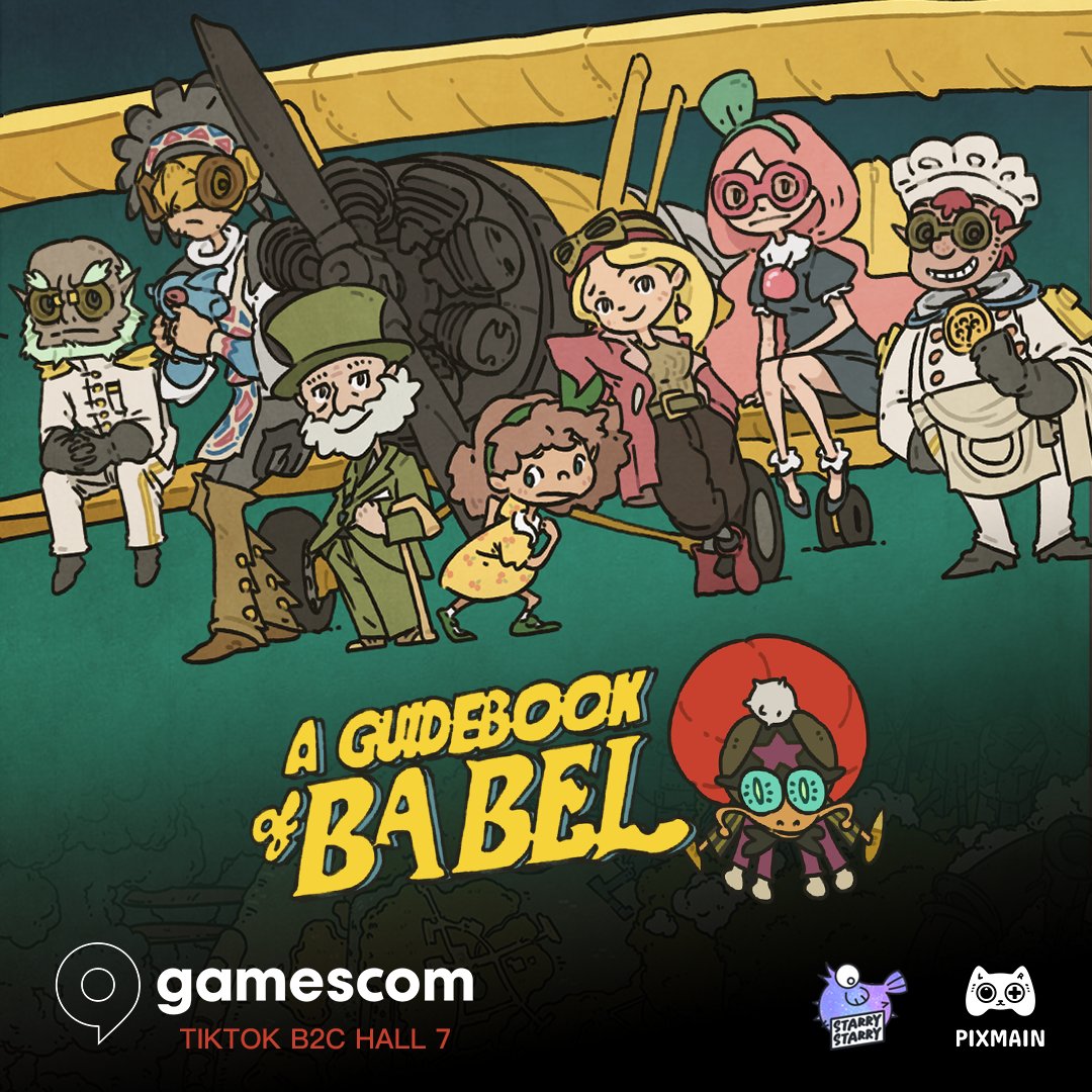 🚨WE'RE COMING TO #gamescom2022 🚨

👉Join us from August 24th to 28th at the #Tiktok booth located at Hall 7.

💚We can't wait to see you soon🔥
 #GoBabel #IndieGames  <a href="/tiktok_de/">TikTok DE</a> <a href="/gamescom/">gamescom</a> <a href="/pixmain/">Pixmain</a>