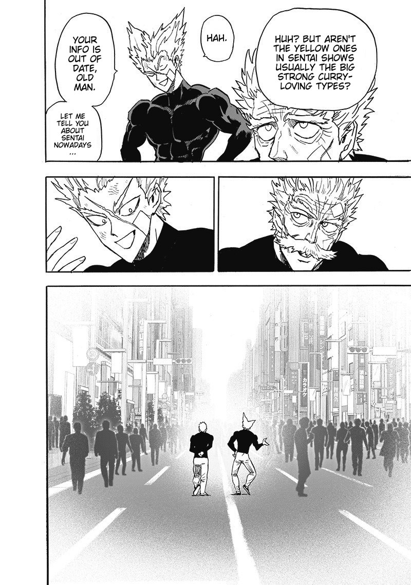 coolmangapages's tweet photo. #onepunchman170 #opm170 #garou #silverfang 

i know the climax to garou's story has been controversial, but for what it's worth, i think it is genuinely heartwarming to see master and student like this. Sometimes a nice ending is just... nice! https://t.co/d6O0sSmvvq
