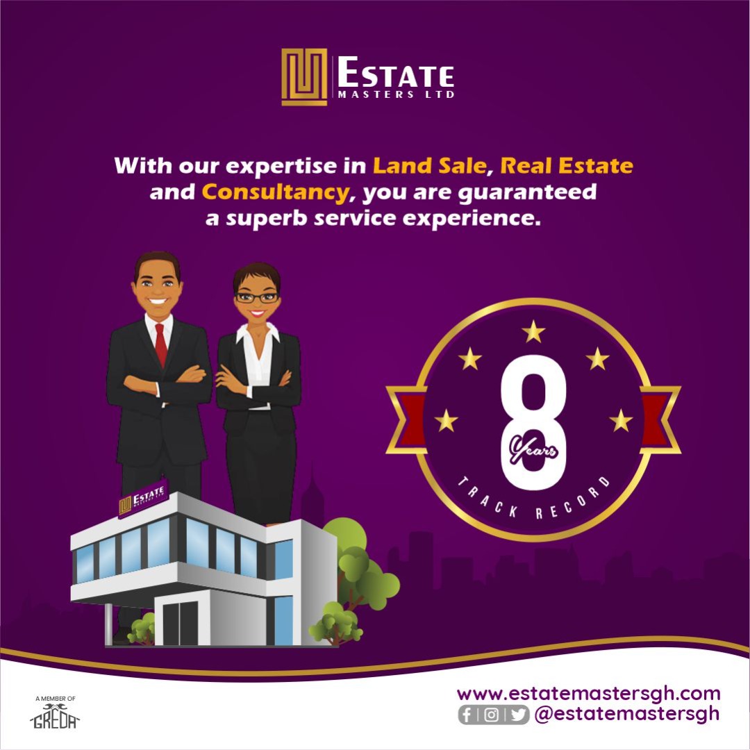 estatemastersgh's tweet photo. Call us on +233 59 380 3184 / +233 30 397 5061 for a free site visit or visit our website
 https://t.co/hC2lMUJQQb 
#home #property #ForSale #forrent #Estatemastersgh #realestate #kingscity https://t.co/UT8LcTokJp