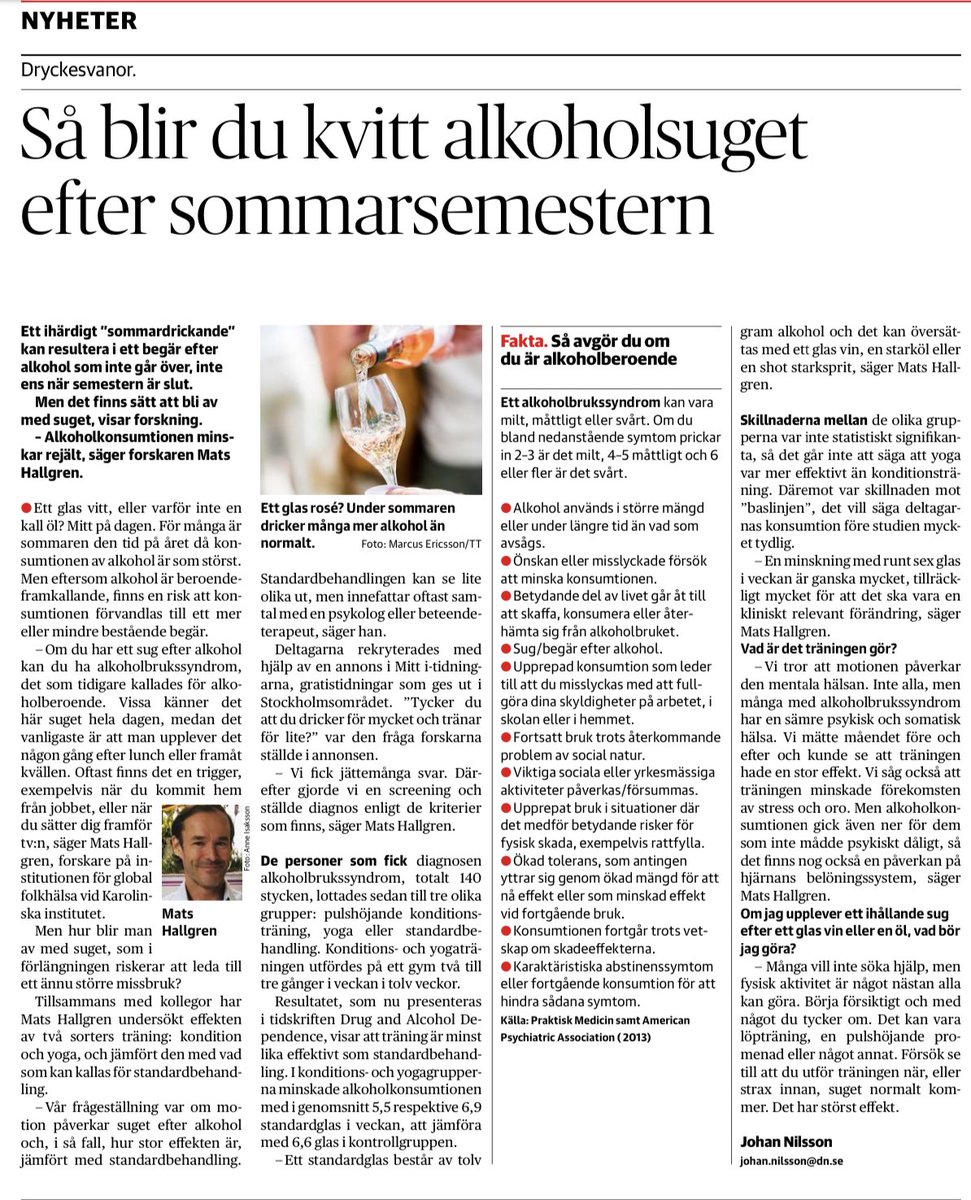 Äntligen en intressant artikel!