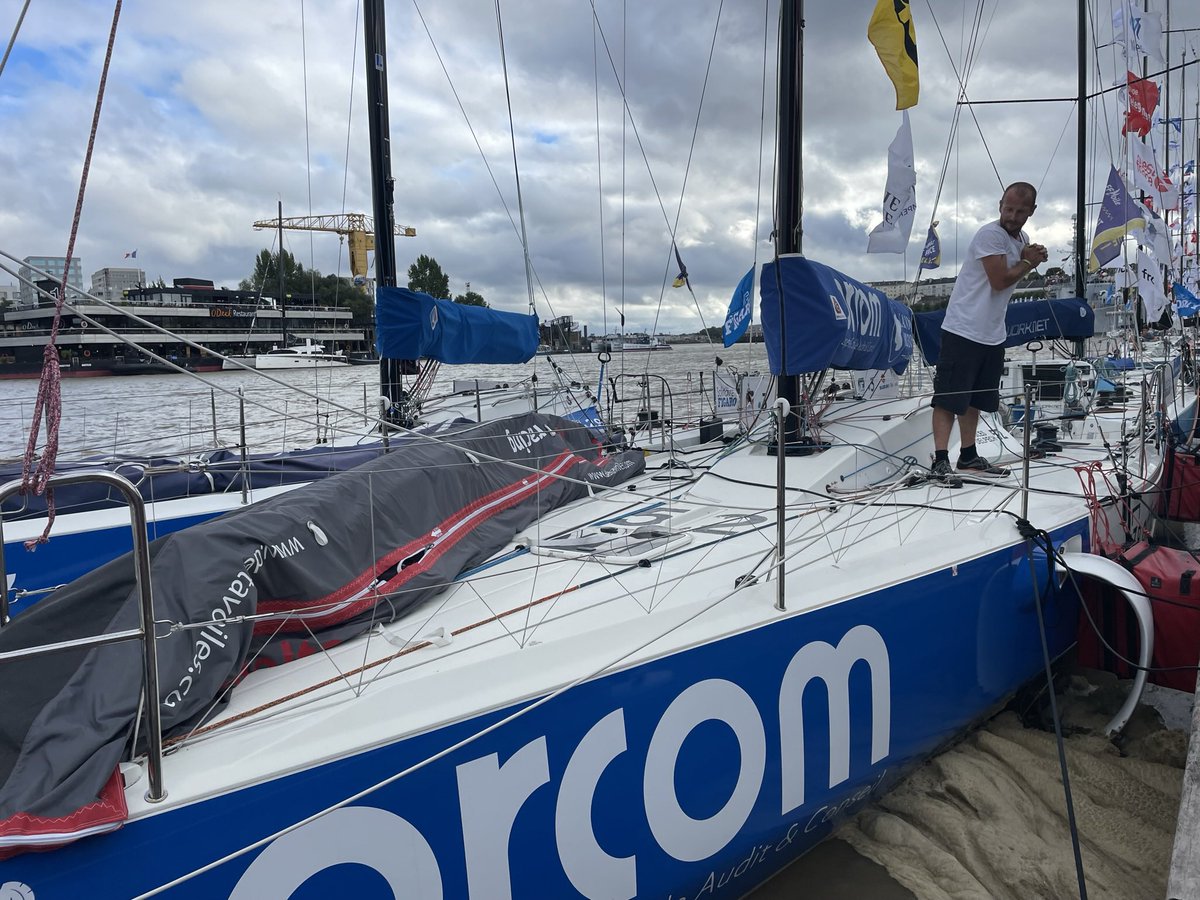 PCattuzato's tweet photo. #ORCOM et #JulesDelpech à l’honneur dans #LeTelegramme aujourd’hui. Arrivée à #PortLaForêt à partir de demain 👏👏. @Voiles_Voiliers @LaSolitaire_53e @evt_patrimoine @Lgrandlarge @TelegLorient @LeTelegramme @Challenges @marieangebertho @Julesdelpech https://t.co/L9GuJSJXiM