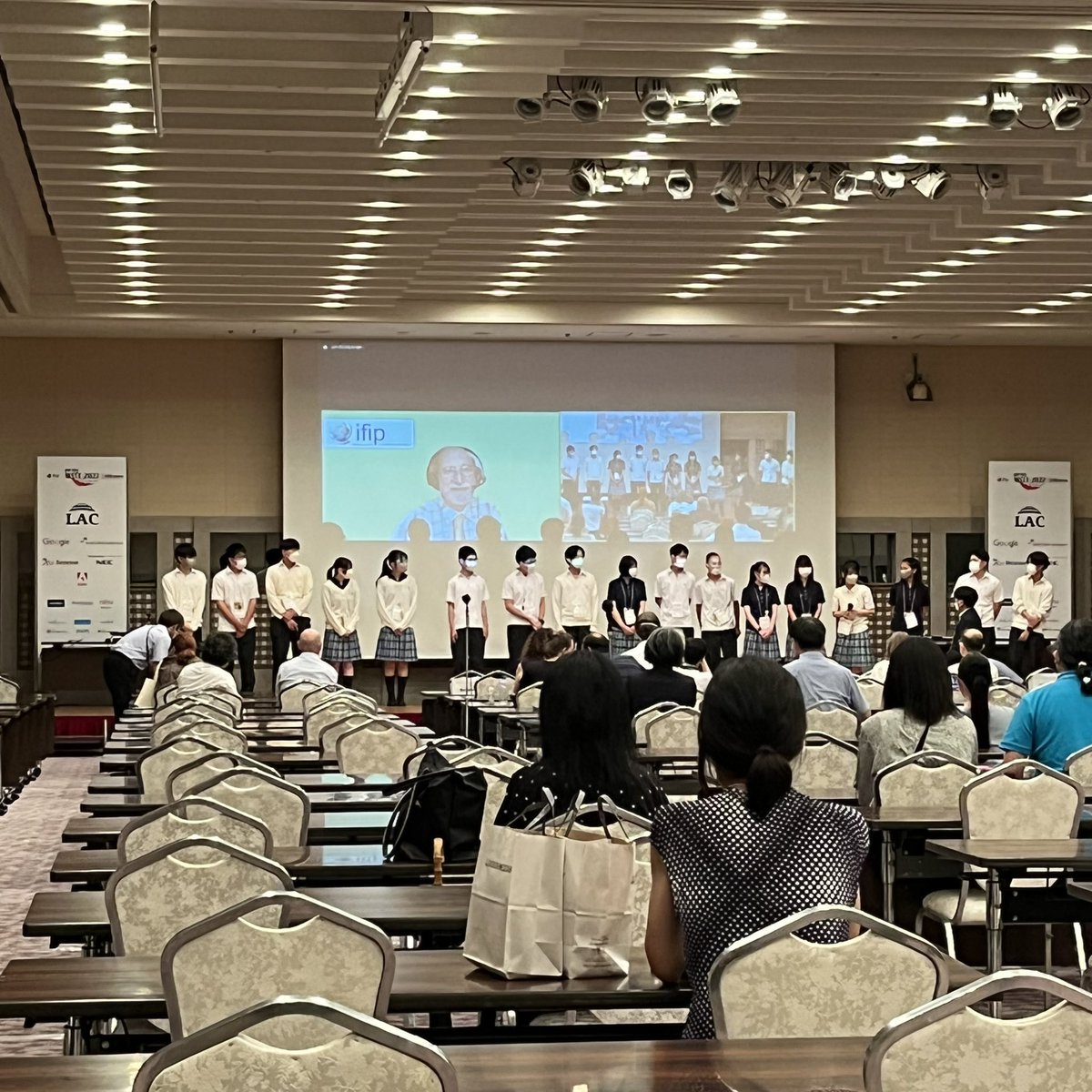 We all appreciate contribution by CLARK Memorial International High School students.  #WCCE2022