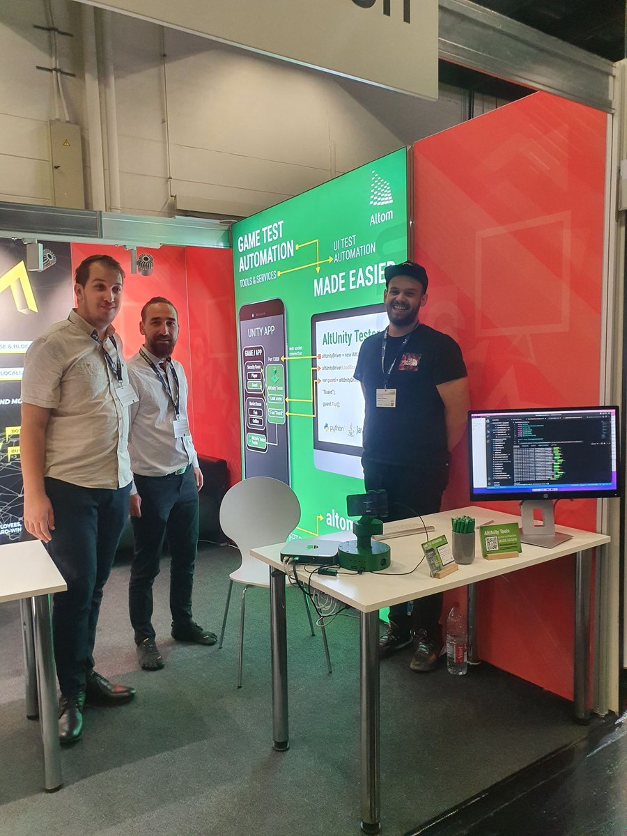 AltTesterSays's tweet image. We are live from #gamescom2022! 

Visit us at RGDA Booth | 3.2 A013 and find out more about how #AltUnityTools can make test automation easier for #gamedevs and #gametesters. 

#gamedev #gamebiz #MadewithUnity #Unity3d #Unity2D #Unity #aheadofthegame