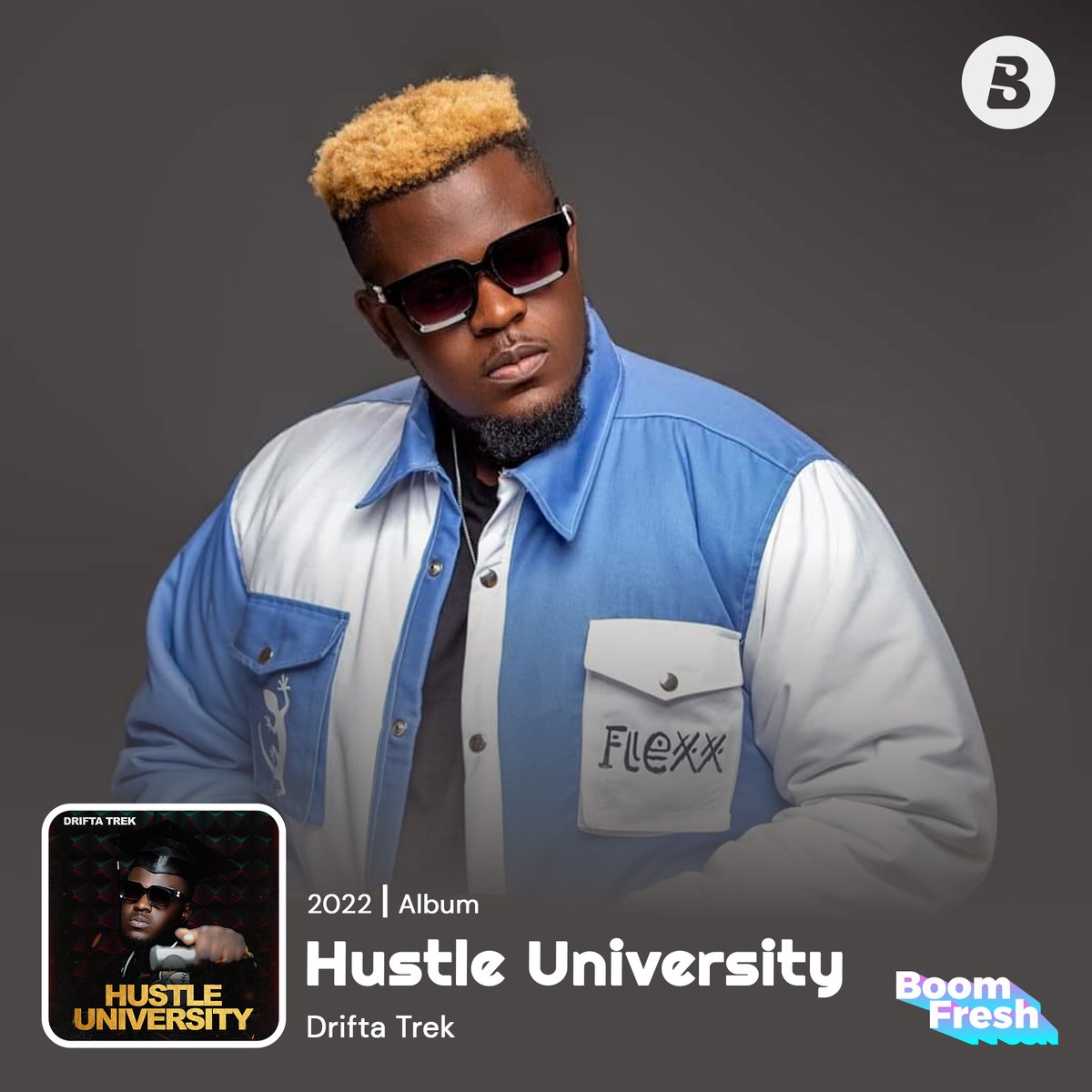 "Hustle University" by <a href="/IamDriftatrek/">Drifta Trek</a> Album OUT NOW! Stream it now, it's 🔥

boomplay.com/albums/53203544

#BoomplayMusicZM #ZambiaKuChalo