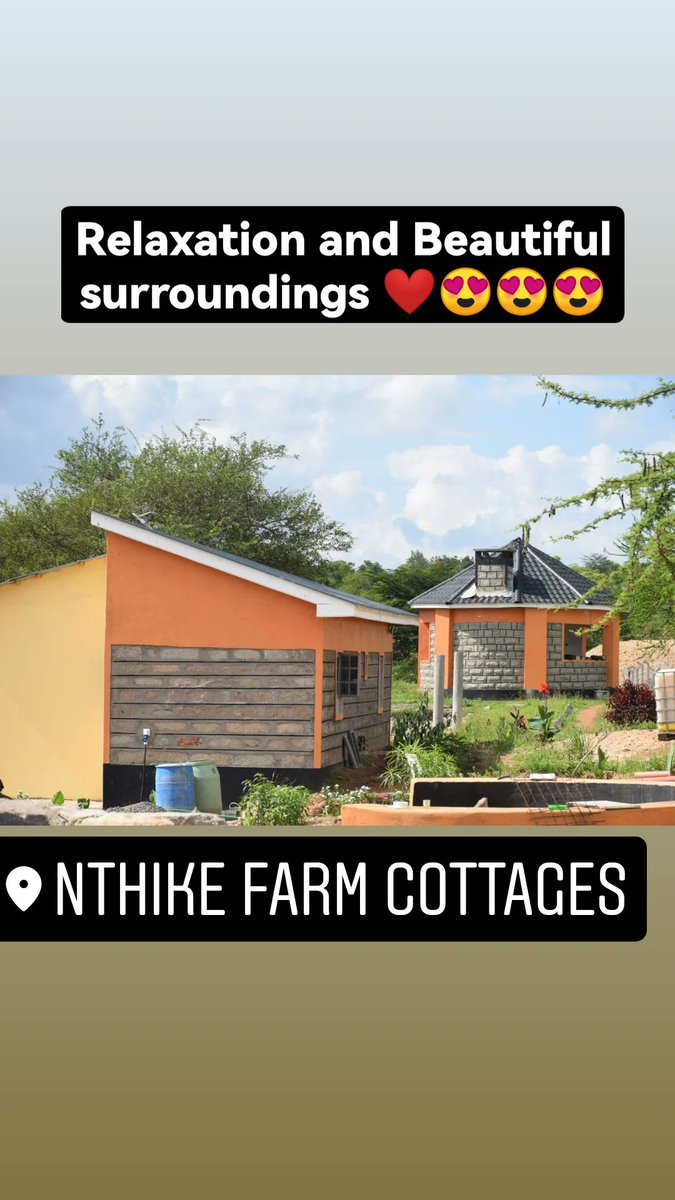 ProcessDigtal's tweet image. Looking for a peaceful weekend Getaway 😎 #TembeaKenya #WeekendGetaway #Overlandladers #Camping Google Nthike Farm and cottages Kyambae Village Mwala for directions and contacts