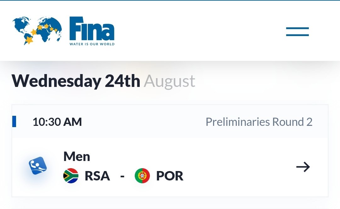 Swimming South Africa on Twitter "The U16 Men's and Women's Water Polo