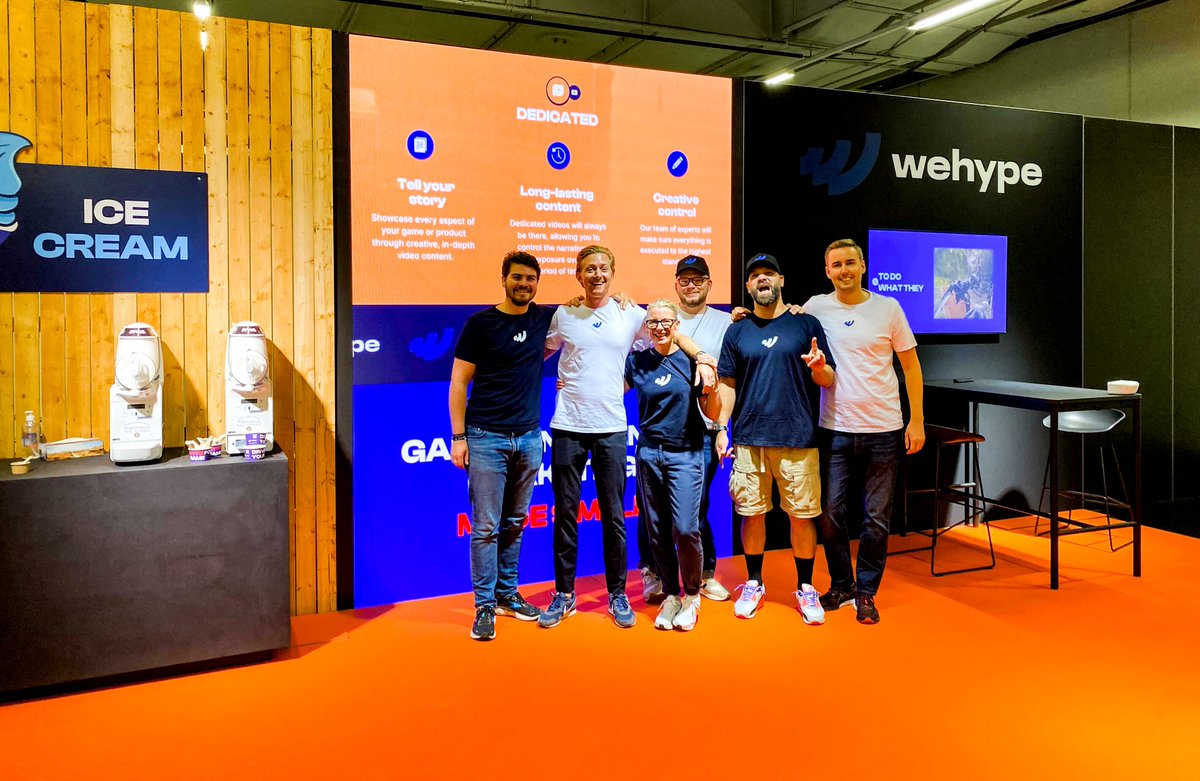 Wehype's tweet photo. Lets go! 🚀 @gamescom 

#gamescom2022 #stayhyped https://t.co/R98J2zuwaC