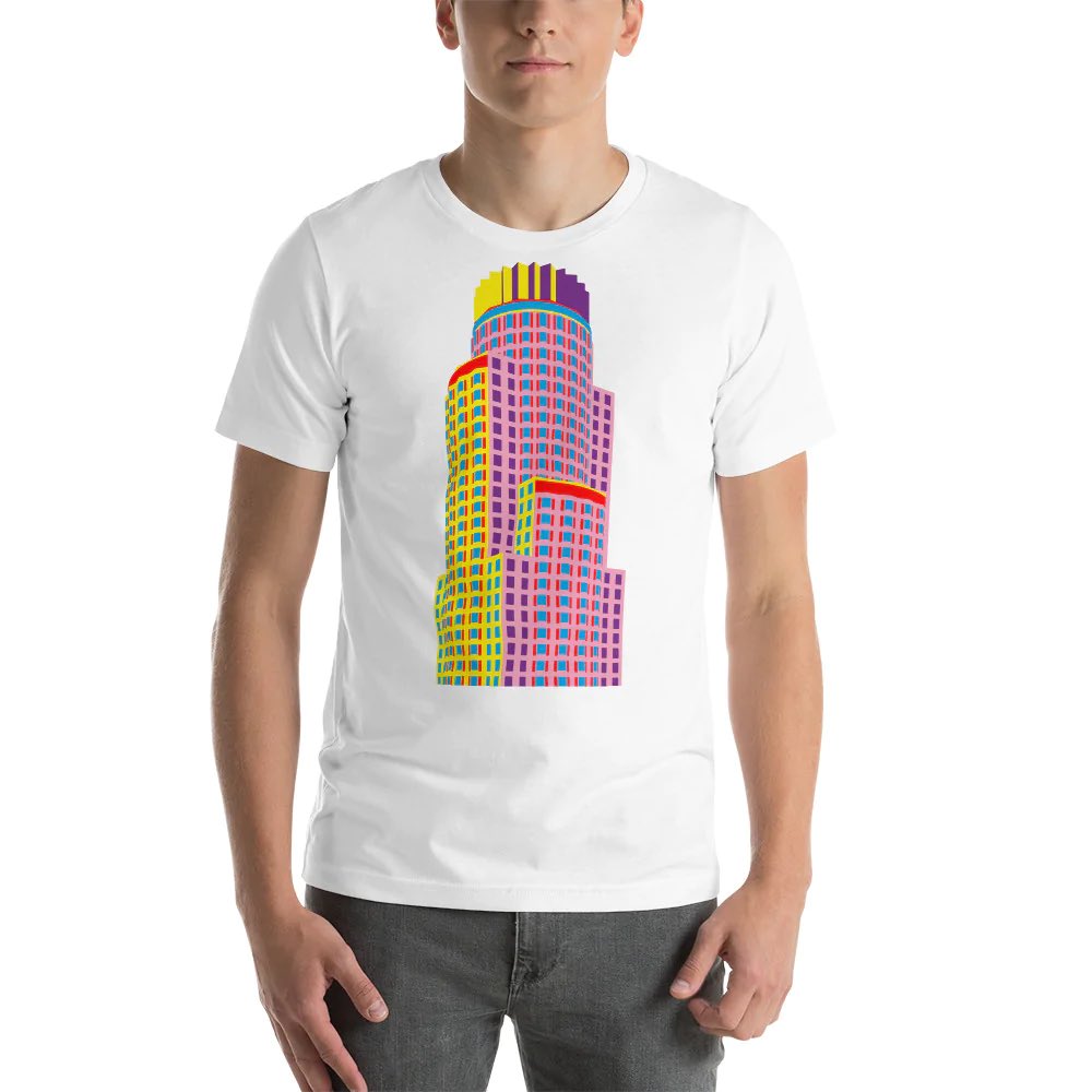 Archi_icons's tweet photo. Check out our new Library Tower (US Bank Tower LA) t-shirts with colour or black &amp; white illustrations, and t-shirts than come in a range of colours… https://t.co/14ZPyJgpDA #librarytower #losangelesarchitecture #postmodernarchitecture https://t.co/VDrjdDp66i