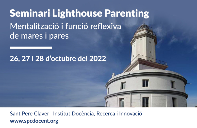 pereclavergrup's tweet photo. 📢Ets professional de la #salutmental en la #infància?
Organitzem un #seminari sobre #LighthouseParenting amb Gerry Byrne, creador d’aquest programa d'intervenció per promoure la capacitat de mentalització de mares i pares
Places limitades!
Inscriu-te👇
https://t.co/UCwj5yU4b1 https://t.co/ed9xlwNjsJ