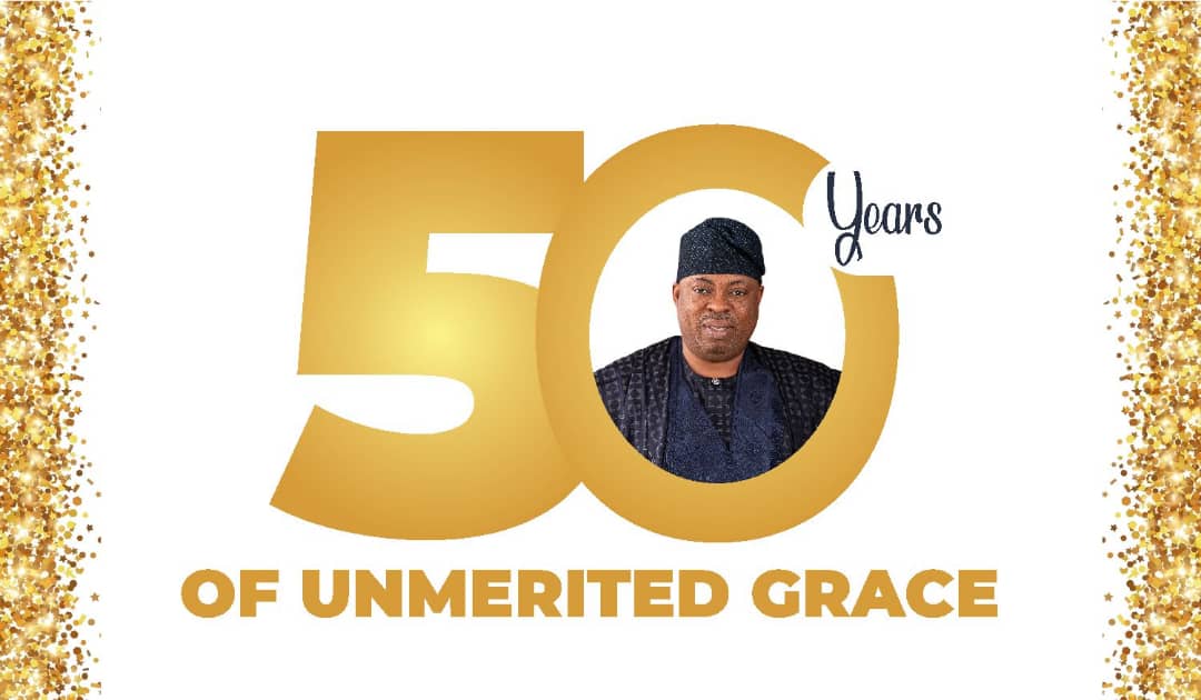 50YEARS OF UNMERITED GRACE 🎂🎂
