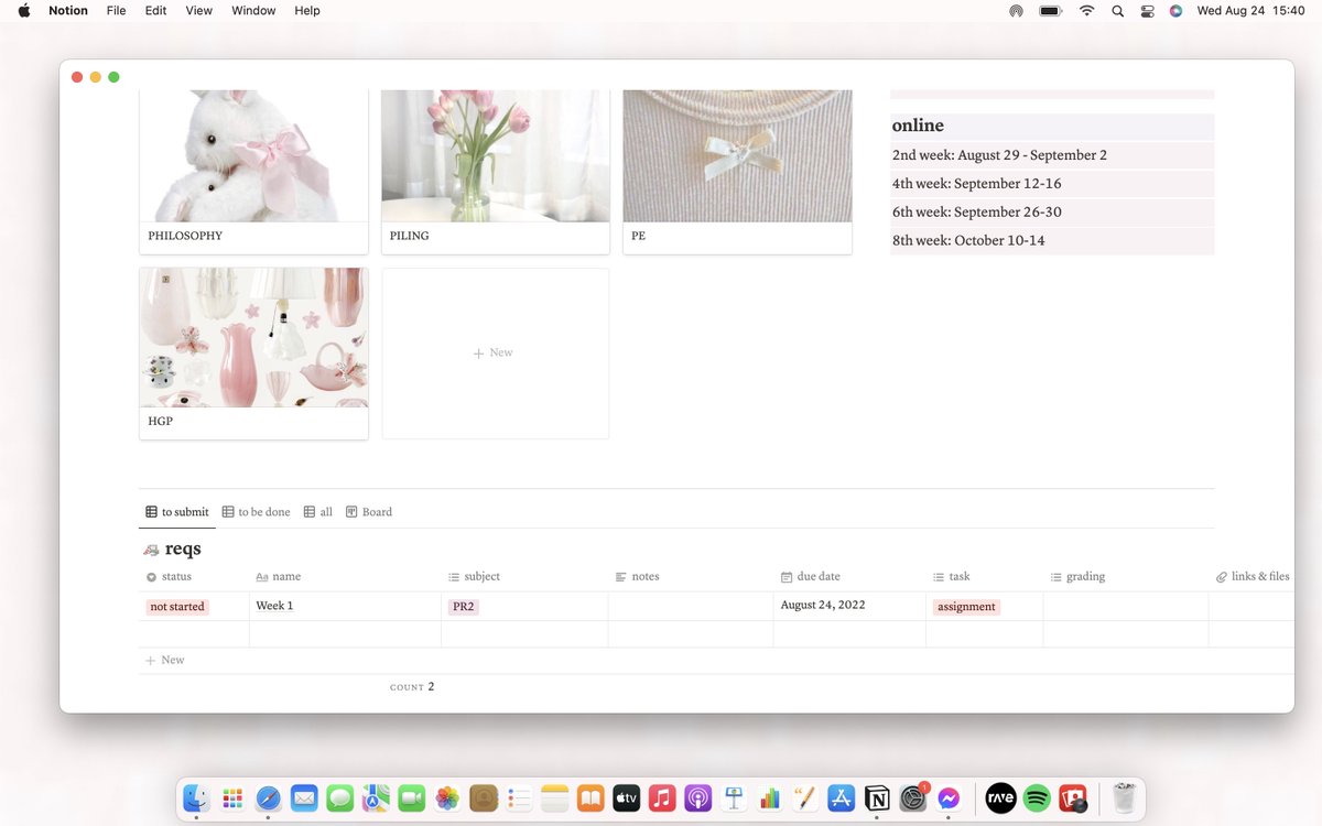 IoveIyletter's tweet photo. my #notion school page tour ! πππ¦’π©°
#notiontwt #booktwt #archivetwt #studytwt #archivetwt #lifetwt #studywtph #digitaldiary https://t.co/WNS9v3xd4k