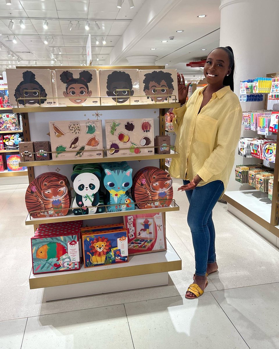 DesrieeTiwalade's tweet photo. Little Omo is now in Selfridges 💛💛💛
The first inclusive educational toy brand to be stocked there, I’m honestly so happy and it just feel so surreal. https://t.co/By26CpelII