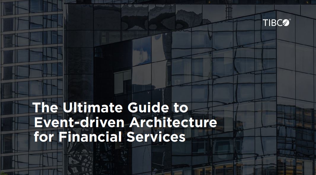 TIBCO's tweet photo. Event-driven architecture underpins the efficient and effective use of data for rapid decision-making. Here’s a great guide to event-driven architecture for financial services.

Download it and watch the snapshot video here: https://t.co/srvMoEbS0S https://t.co/9LObqUeQjx