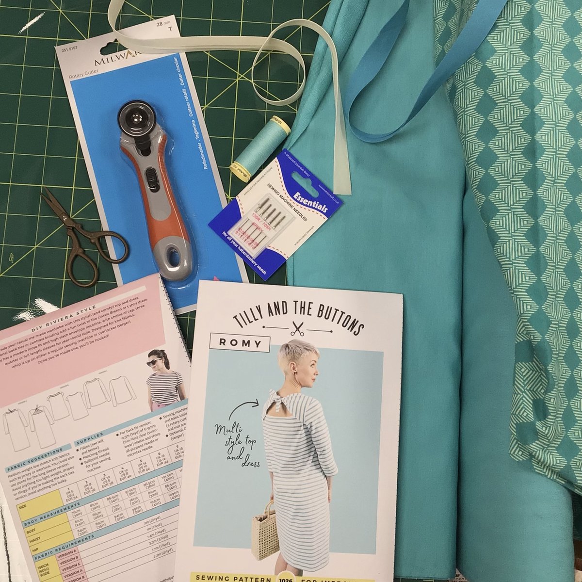FredsHaberdash1's tweet photo. Itβs work in progress Wednesday and we have everything you need to start a new project. P.s. thereβs 10% off in store on Wednesdays π
#workinprogresswednesday #wipwednesday #fredshaberdashery #whereareyouwednesday #sewing #sewingpattern #tillyandthebuttons #dressmaking #project https://t.co/pyUw7W7lZh