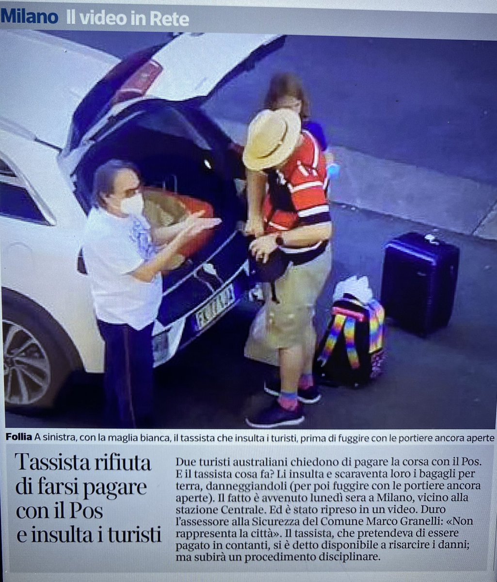 gioiozzia's tweet photo. Senza parole. #noposnotaxi https://t.co/BvQcOzQrSg
