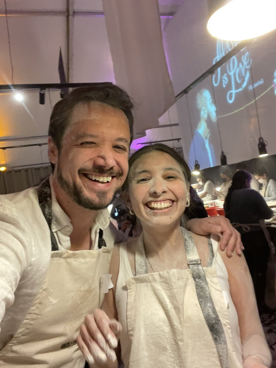 danielgreve's tweet photo. Amor &amp; Pastas. ¡Tremendo evento para presentar nuevos proyectos de @VTRChile en #CocinaViva! https://t.co/yNMcLqHOEW