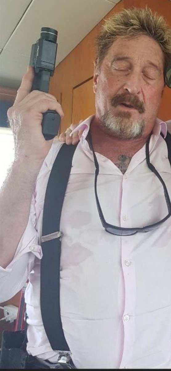 TokenWhackd's tweet image. "I can get inside your computer and screw you.

Im in your office.

Im hearing everything you're  saying.

They didnt anticipate...

They forgot who i was"

- John McAfee

$WHACKD #RunningWithTheDevil
@officialmcafee