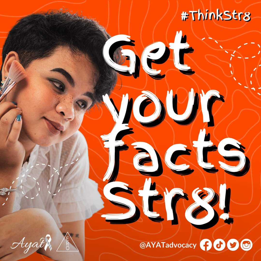 AYATadvocacy's tweet photo. Let's answer some questions. Get your facts Str8! ✅
#ThinkStr8 #HIVdoesntDiscrimin8 #AYATadvocacy
This campaign is implemented in partnership with ERO. https://t.co/3rHmLHXsv0