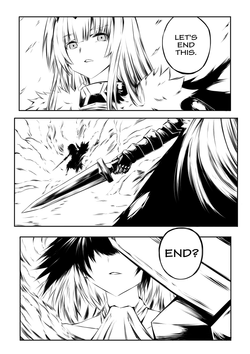 In the time of old, two souls met.
As fate began to fade, blades crossed.
Only the mighty crashes, could cure their boredom.
#ArtsOfAshes #callillust #HoloEN 
A full episode of my #hololivedoujinshi project will be available on Pixiv and Twitter, soon! 