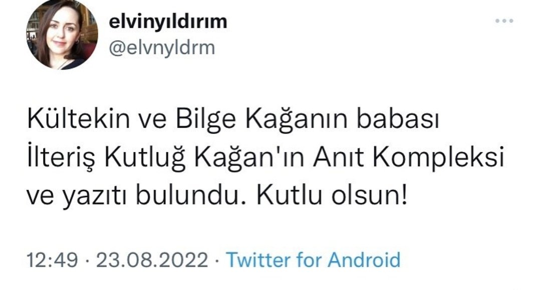 Kutlu olsun!
@BusraGuranYeni <a href="/SeldaKalkan17/">Selda Kalkan</a>