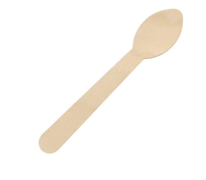 These pictures are wooden cutlery with the length of 140mm, either single kraft package or in bulk is available. We produce and export them directly without any dealers. If you have any interest in talking about further details, please feel free to contact me.