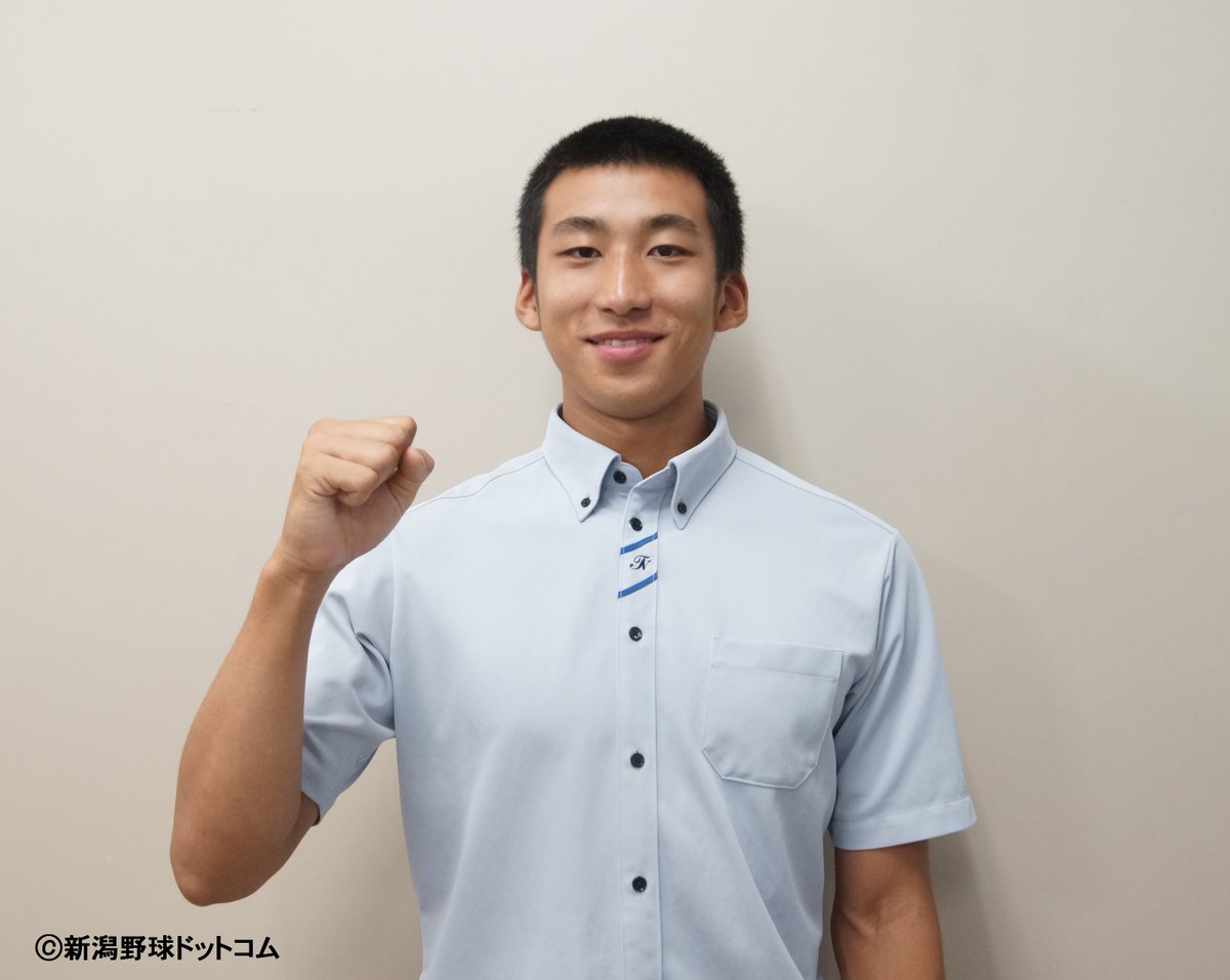 niigatayakyu's tweet photo. 【高校野球】帝京長岡の茨木秀俊投手がプロ志望届提出を表明。今夏の新潟大会でチームを準優勝に導いた最速147㌔右腕で北海道札幌市出身。

「プロの世界で今まで以上の活躍をして、お世話になった人や帝京長岡に恩返ししたい。チームを勝たせられる投手になることが目標」と意気込みを語りました。 https://t.co/fn7esJJigl