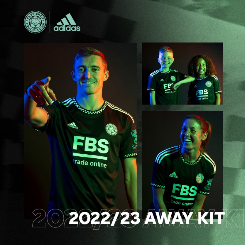 LCFC's tweet photo. β« Introducing our 2022/23 adidas away kit β«
#CreateIconic