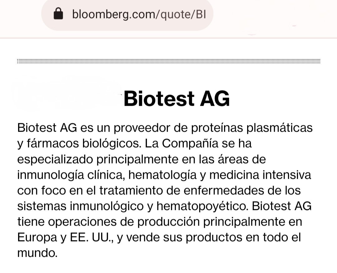 pharma_jonpi's tweet photo. #Grifols con la Compra de #BIOTEST se Beneficia y se Convierte en Líder Europeo en el Sector ... En #EEUU También lo es Gracias a la Compra de #Talecris ... #Grifols y #ACS Se Benefician Más Que Nadie en el Mejor Año del Dólar Desde 2003 .
https://t.co/Bw5nt60B4j #ibex35 #NASDAQ https://t.co/rKQF61Mg0c