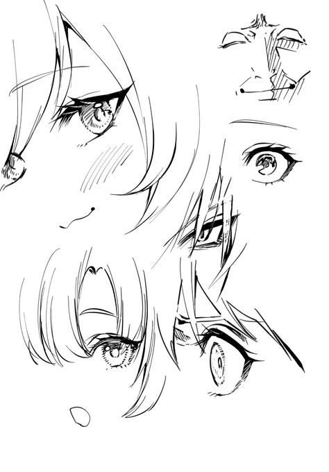 モノクロの落書きにとても良いブラシ 