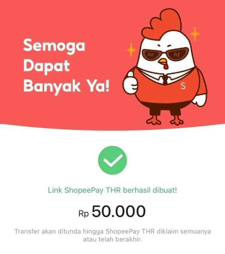 daisubki's tweet photo. Kepercayaan luar biasa kenduri swarnabhumi dari petak jingga Ribka Dharmasraya semangat Pancasila telah mengirimkan #ShopeePayTHR ๐งง. Ayo, ambil di sini sebelum habis ๐๐ https://t.co/x7ELlv9nh7
#DaraPetakDaeaJingga #TimsusSolid #BPIP #gotongroyong #BangkitBersama https://t.co/Z2Mvu5AKtF