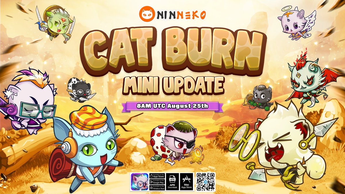 Ninneko (@ninnekogame) on Twitter photo 🔥CROSSWORD ANS -BURNING🔥
😍So the feature that many coaches have been waiting for has arrived. See how this feature work here: t.me/ninnekoann/1299
🚨The burn neko feature will be released this week with lots of new updates.😉 🔥CROSSWORD ANS -BURNING🔥
😍So the feature that many coaches have been waiting for has arrived. See how this feature work here: t.me/ninnekoann/1299
🚨The burn neko feature will be released this week with lots of new updates.😉