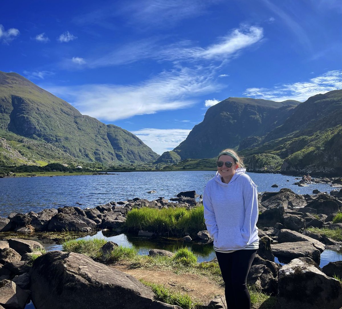BronaghTumulty's tweet photo. Ireland: Where a hoodie and sunglasses may be necessary at the same time… ☘️ https://t.co/Rfttcue7On