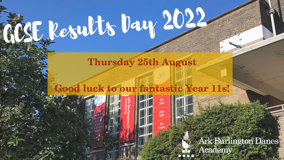 ArkBDA's tweet photo. We can't wait to welcome back our Year 11 students on Thursday for #GCSEResultsday2022 and enrolment to 6th Form. 

We are SO PROUD of all your hard work.👏💛 https://t.co/hR9AQVl050