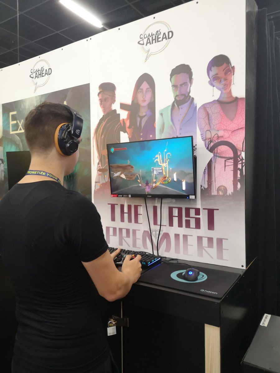 #gamescom kickoff! Come and play #thelastpremiere in hall 4.1 at our booth with <a href="/GamesAheadEV/">GamesAheadEV</a>