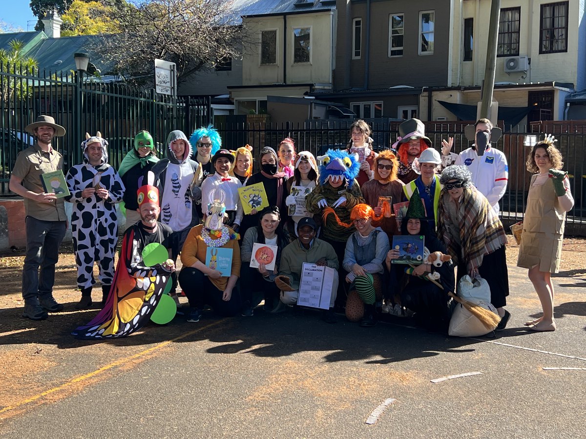 📚 Book Week 2022!
Our staff looked fabulous. 🌟

Thank you to all of our NPS community for coming! 🤗

#cbca2022 #dreamingwitheyesopen #newtownps #teachersrock <a href="/NSWEducation/">NSW Dept of Education</a>