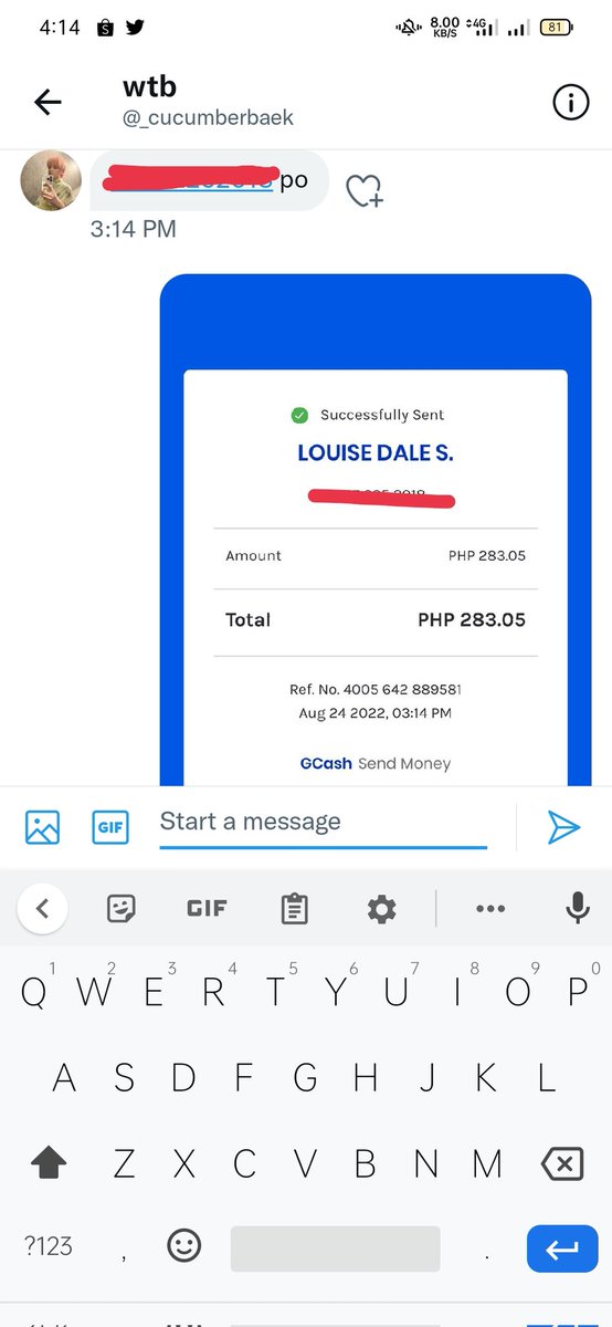 nixtradingg's tweet photo. 🍂Proof of Transaction🍂
globe load convert to GCash 19%dc
trade load to gcash

Thankyouu for trusting ❤️ https://t.co/MRiHMfRwI3