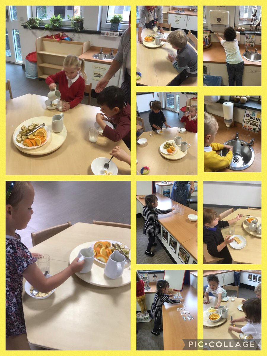NurseryClackPs's tweet photo. Learning new skills at the snack time. 
Children are developing skills for life with confidence and learning their routine. #Imageofthechild #Selfhelpskills https://t.co/4M8KkHIzqb