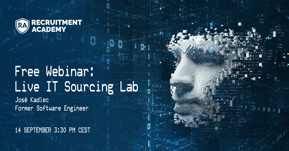 Live IT Sourcing Lab recruitment.academy/webinars/it-li… #ITrecruitment #ITsourcing #techsourcing #techrecruitment