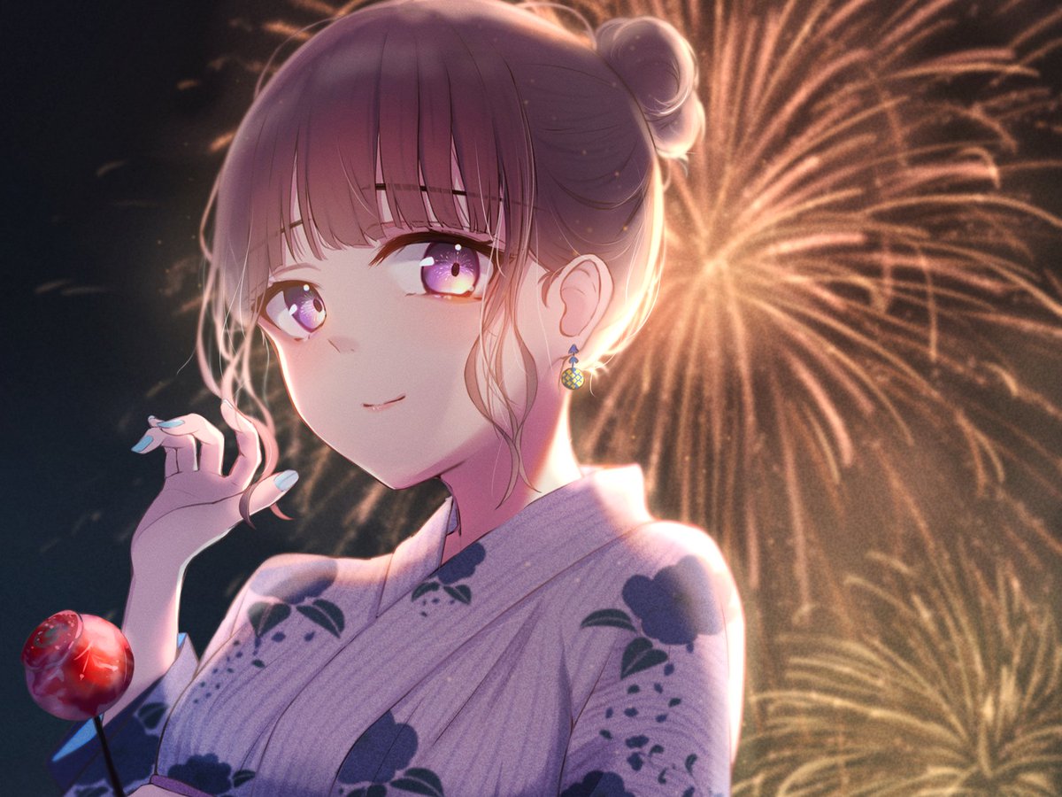 「この一瞬を、来年も 」|ひゃくにん。のイラスト