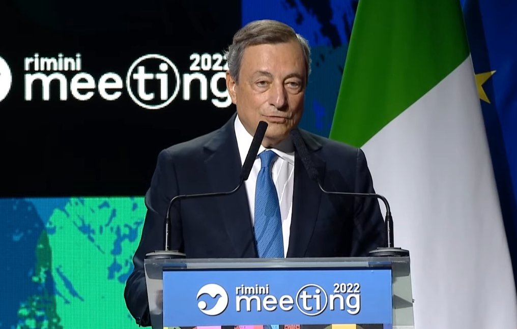 Posso fare una sintesi dei principi e del metodo che hanno guidato l’azione del nostro Governo e dei risultati conseguiti. Vedo una platea di giovani, la parola deve essere di verità e di speranza.

Mario Draghi al #meeting22 #MeetingRimini
