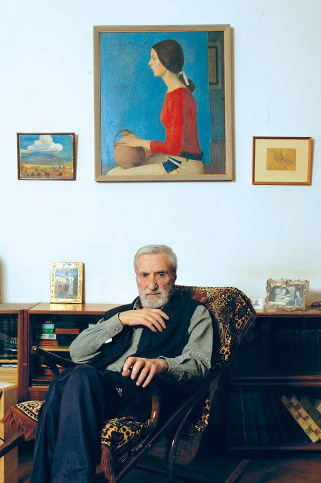 Portrait of People’s Artist of Armenian SSR Sarkis Muradyan, 1977