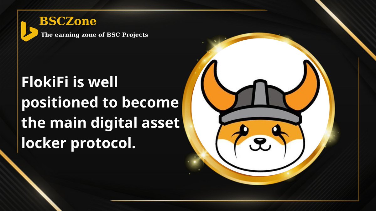 💥With the #FlokiFiLockerProject <a href="/RealFlokiInu/">Floki</a> gains traction💥

📍#DeFi continues to show a lot of interest in #FlokiFiLocker
📍Partner with <a href="/ape_swap/">ApeSwap (old handle)</a>, <a href="/RadioShack/">RadioShack</a>, <a href="/coinstats/">CoinStats</a>, <a href="/InfinityPad_io/">InfinityPad_old</a>, <a href="/chainlink/">Chainlink</a>, <a href="/StealthEX_io/">StealthEX</a>

#BSC #BINANCE #BNB #CZ #FlokiFi #Floki #flokitoken #Crypto